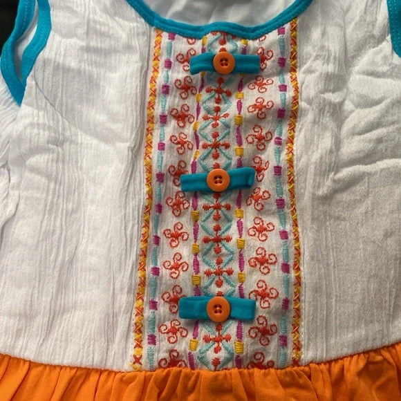 Jona Michelle Kids Summer Dress Size 10 - Picture 3 of 3